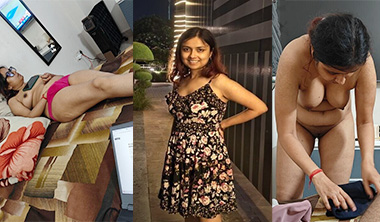 Horny Indian GF Shared Threesome Fuck With BF Friends